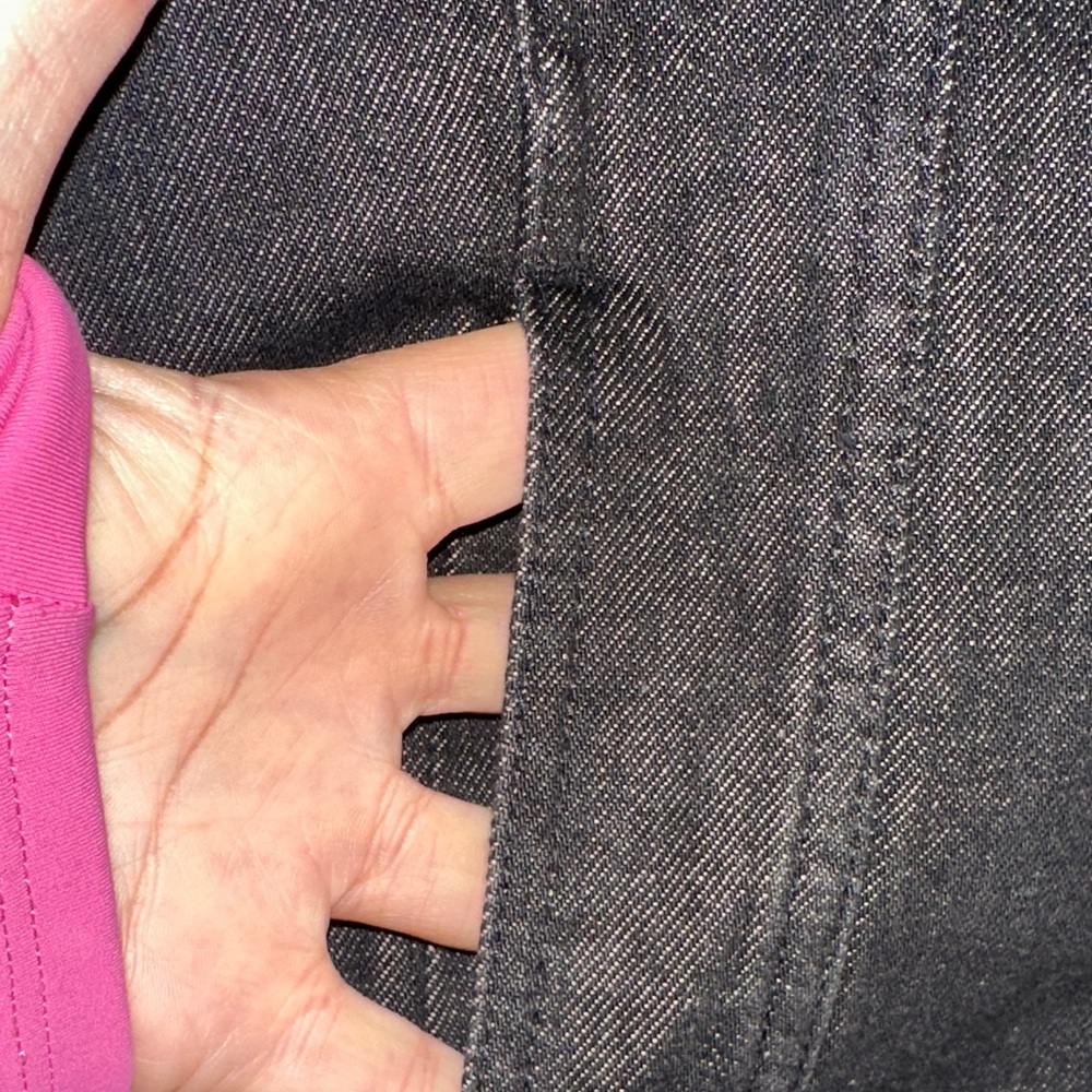 Banana Republic Black Jean Jacket - Picture 7 of 10